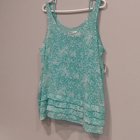 NWT Double Camisole Ruffled Blouse by Old Navy - Picture 2 of 4